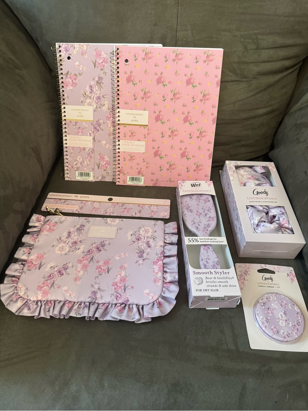 LoveShackFancy X Target Hibiscus print Accessory bundle